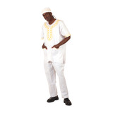 Amare Gold Short Sleeve Pant Set