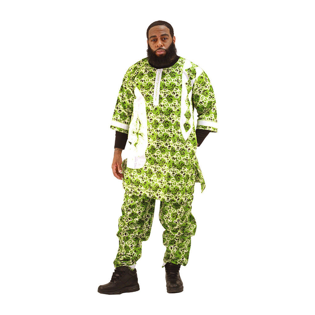 Ankara Print Ankh Design Pant