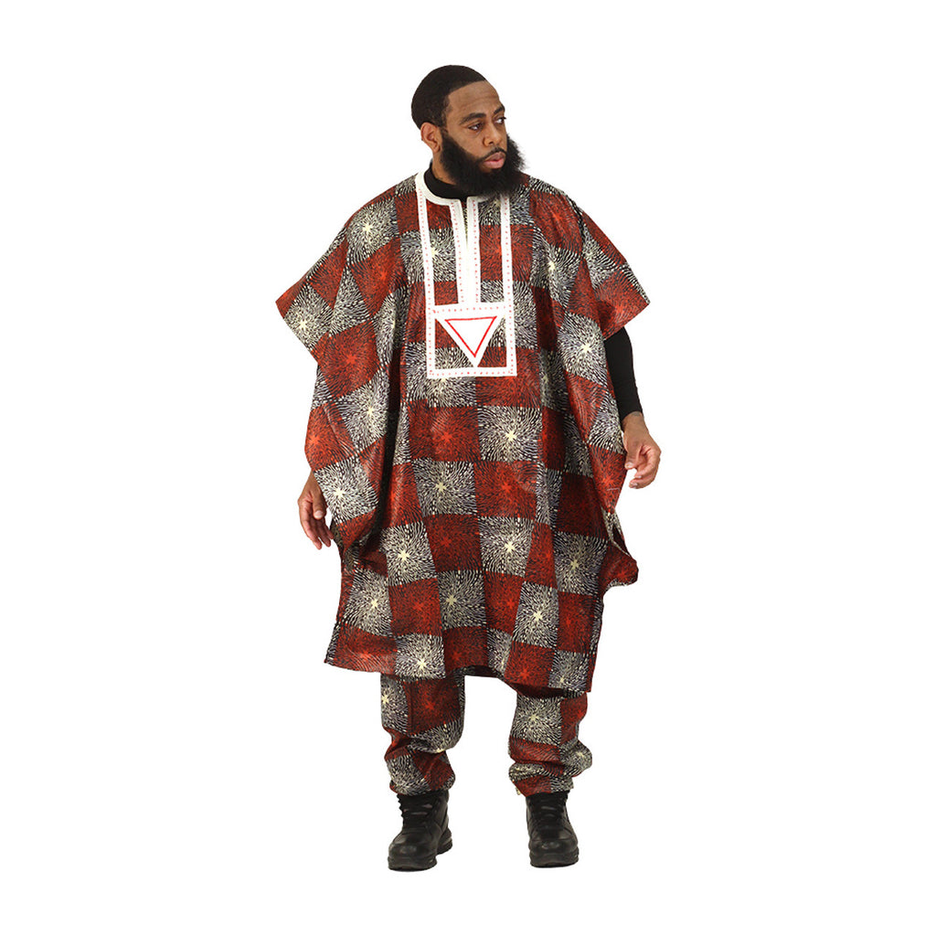 Embroidered Grand Boubou Pant Set